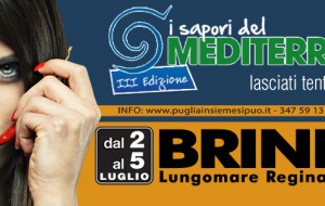 Dal 2 al 5 luglio torna “I Sapori del Mediterraneo”