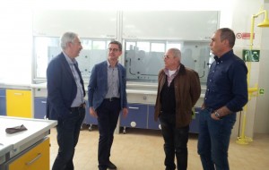 Tomaselli visita laboratorio merceologico CCIA presso la Cittadella della Ricerca