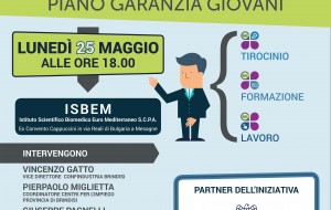 Lunedì 25 a Mesagne si presenta il piano Garanzia Giovani