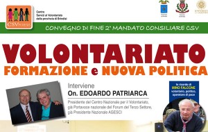 Volontariato, formazione e nuova politica: grande attesta per l’arrivo a Brindisi di Edoardo Patriarca