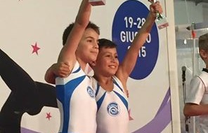 Due ginnasti brindisini sul podio ai campionati italiani di Pesaro
