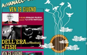 Libri e Musica insieme nel venerdì del Barcollo: protagonisti Osvaldo Piliego e Roberto Dell’Era