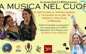 Ginnastica La Rosa: sabato saggio di fine anno con le colleghe del docu-reality di MTV