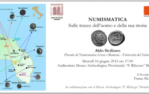 Amici dei Musei organizza conferenza su “Numismatica: sulle tracce dell’uomo e della sua storia”