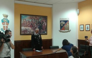 Il Colonnello Andrea Paris saluta la città di Brindisi