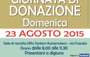 Avis Oria: Donare in estate è ancora più importante!