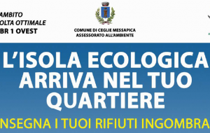 Isole ecologiche itineranti a Ceglie M.ca: il calendario