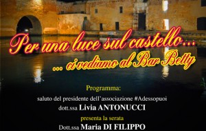 Domani sera dibattito e lanterne sul Lungomare per chiedere “luce sul Castello”