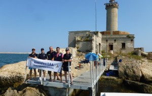 Una canna da pesca come antenna: dalle Pedagne contatto radio con 200 paesi di tutto il mondo