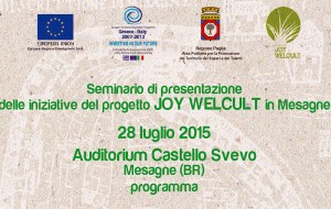 A Mesagne si presenta il progetto Joy Welcult