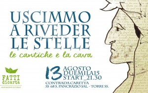 Uscimmo a riveder le stelle: le cantiche di Dante al Parco Cave di S. Pancrazio S.no