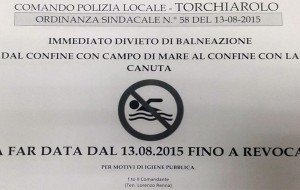 Alta presenza di batteri: vietata la balneazione da Torre San Gennaro a Lendinuso