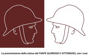Faccia a faccia con … il Fante: ad Oria si presenta l’opera bronzea “Il fante glorioso e vittorioso”