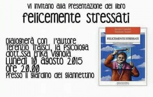 Lunedì “Felicemente stressati” e Vincenzo Maggiore al laboratorio urbano di Cisternino