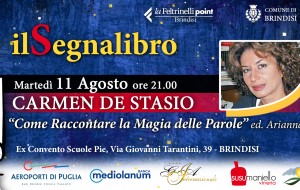 ilSegnalibro: Carmen De Stasio presenta “Come raccontare la magia delle parole”