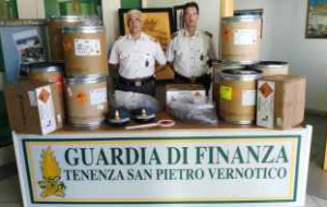 In casa 279 Kg di polvere da sparo: denunciato pensionato