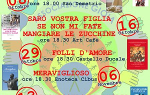 Tutto pronto a Ceglie per “Libriamo – Parole d’Autunno”