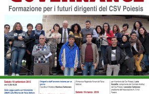 Parole-chiave per la Governance: al via il percorso formativo per i futuri dirigenti del CSV Poiesis e delle OdV