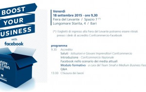 Boost your business: con ConfCommercio Brindisi alla 79^ Fiera del Levante