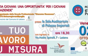Venerdì a Latiano convegno su “Garanzia Giovani, un’opportunità per giovani ed aziende”