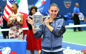 Le immagini più belle del trionfo di Flavia Pennetta
