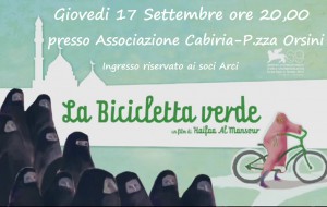 BiciNema: a Mesagne il Cinema d’autore a sostegno della Settimana della Mobilità