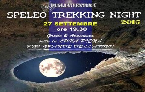 Una speleo trekking night per ammirare la luna piena più grande e rossa degli ultimi anni