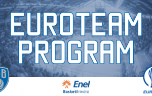 L’Enel Basket Brindisi lancia l’Euro Team Program
