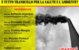 Fondazione Di Giulio: venerdì 30 convegno su “Brindisi, area ad alto rischio”