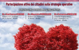 Brindisi Cuore presenta in Piazza Vittoria lo “Stato di Salute della popolazione della Provincia di Brindisi”