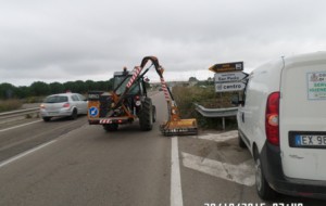 Erba tagliata e più pulizia lungo le strade per il Cimitero