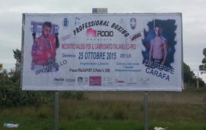Domenica serata di boxe al Palasport di San Pietro
