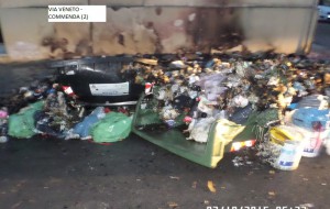 Questione rifiuti: riavviata la raccolta. Ecologica Pugliese: “bruciati 20 cassonetti”