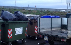 Materiale edilizio dall’Ape al cassonetto indifferenziato: multa da 2.000 euro