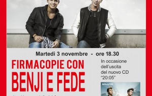 Benji e Fede a Brindisi presso La Feltrinelli Point