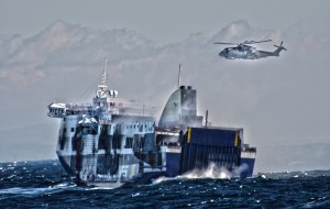 Il soccorso del Norman Atlantic nel Calendario della Marina Militare 2016