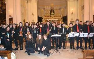 L’ensemble del Liceo Durano si esibisce al Miur