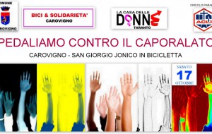 L’Ass. Friends’ Bike aderisce a “Pedaliamo contro il Caporalato”