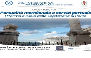 Propeller Club: lunedì congresso su “Portualità meridionale e Servizi Portuali: riforma e ruolo delle Capitanerie di Porto”