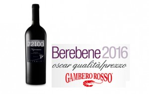 Al 72100 l’oscar del rapporto prezzo/qualità di Gambero Rosso
