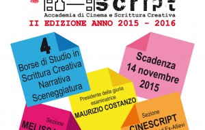 Borsa di studio CineScript: aspiranti scrittori e sceneggiatori valutati da Maurizio Costanzo