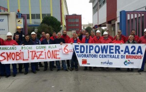 Edipower/A2A, Sindacati: “convocare tavolo di crisi per i lavoratori della centrale di Brindisi”