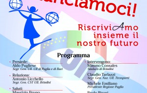 RiscriviAmo insieme il nostro futuro: oggi a Brindisi convegno con i segretari nazionali Uil e Uiltec