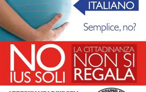 Ius Soli: CasaPound tappezza la provincia di Brindisi di manifesti per promuovere il referendum abrogativo