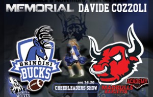 Football Americano: domenica al Fanuzzi il Memorial “Davide Cozzoli”