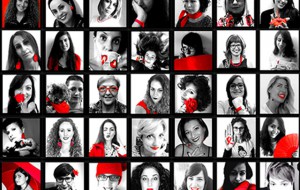 Particolari rossi: la suggestiva campagna dei giovani Acli contro la violenza sulle donne