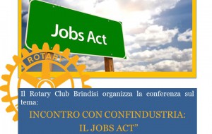 Rotary organizza incontro con Confindustria per parlare di Jobs act