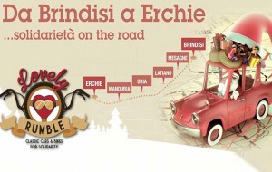 Domenica torna il “Lovely Rumble”, la carovana solidale di auto e moto d’epoca da Brindisi a Oria