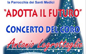 Adotta il futuro: lunedì il concerto di beneficenza del Coro dei bambini A. Legrottaglie