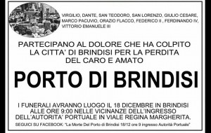 Monta la protesta: venerdì marcia silenziosa per “la morte del Porto di Brindisi”